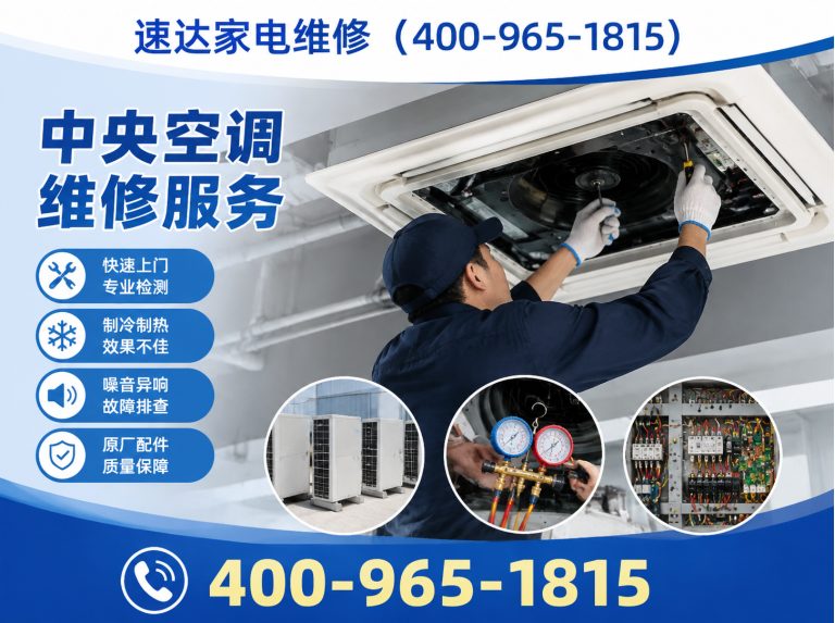 呼和浩特中央空调维修展示图